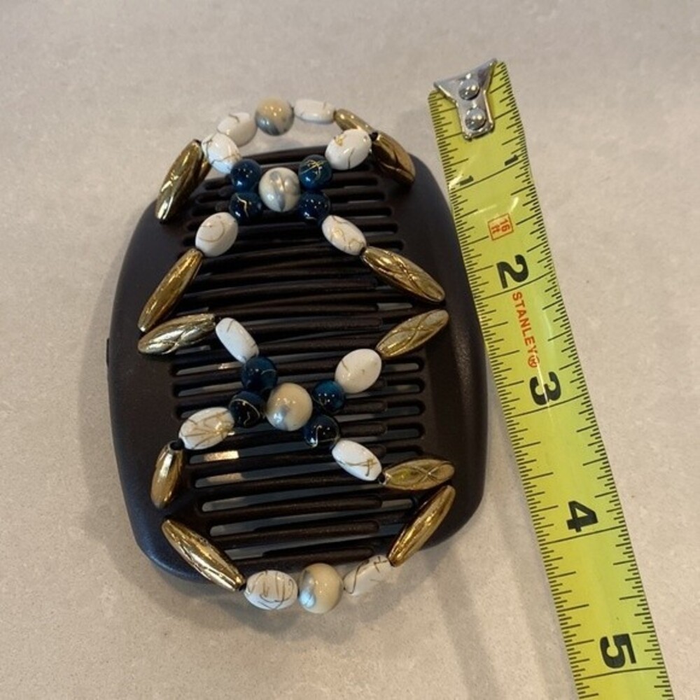 Original Beaded Hair Combs Quality Stones/Beads
Patent & Made In South Africa - Picture 8 of 9